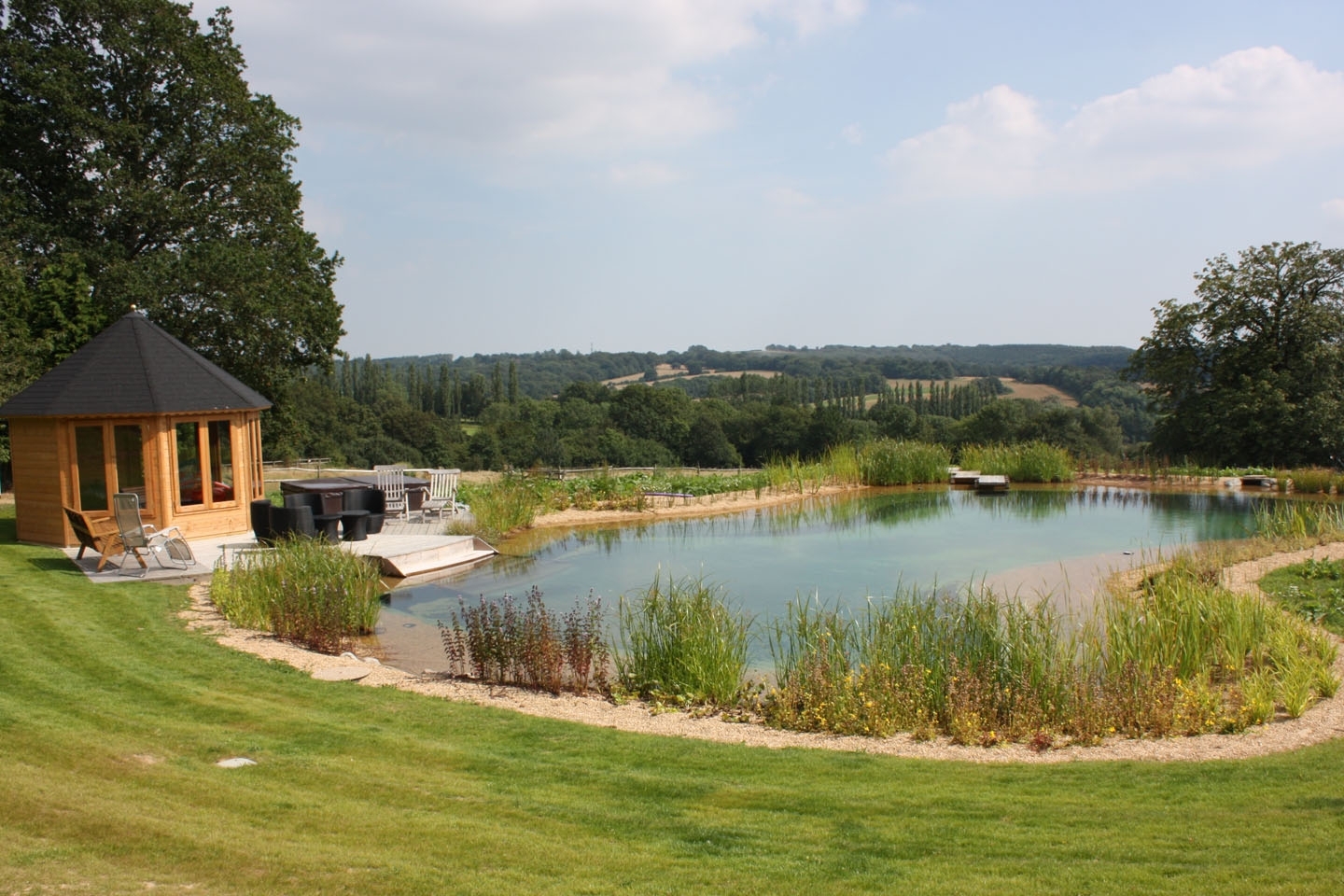 Gartenart | Portfolio | Swimming Pond, Kent