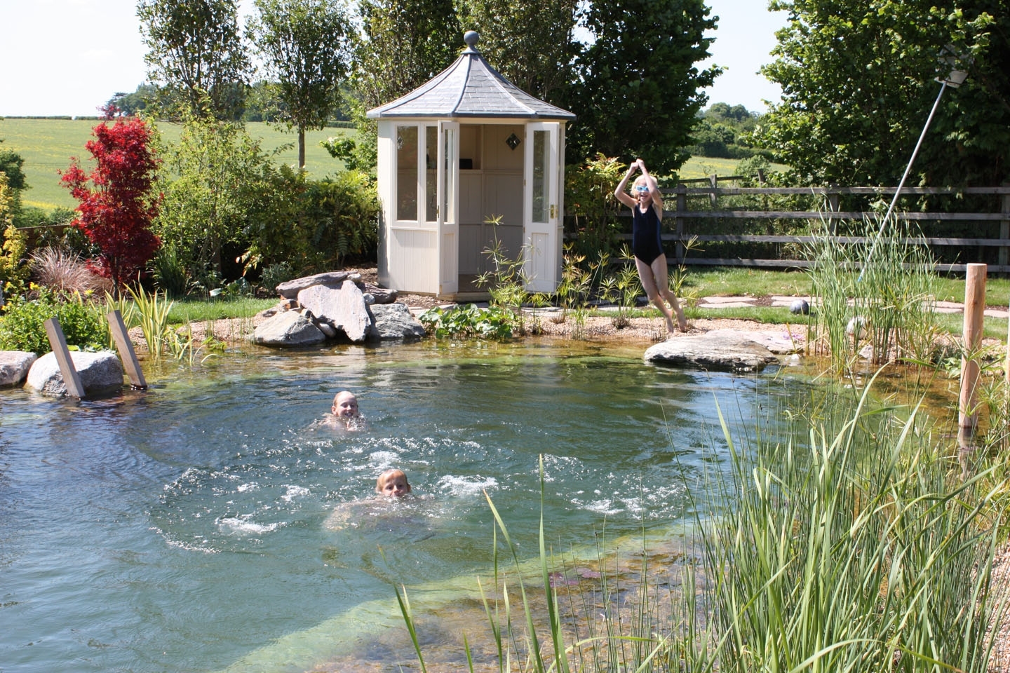 Gartenart | Portfolio | Swimming pond, Hertfordshire