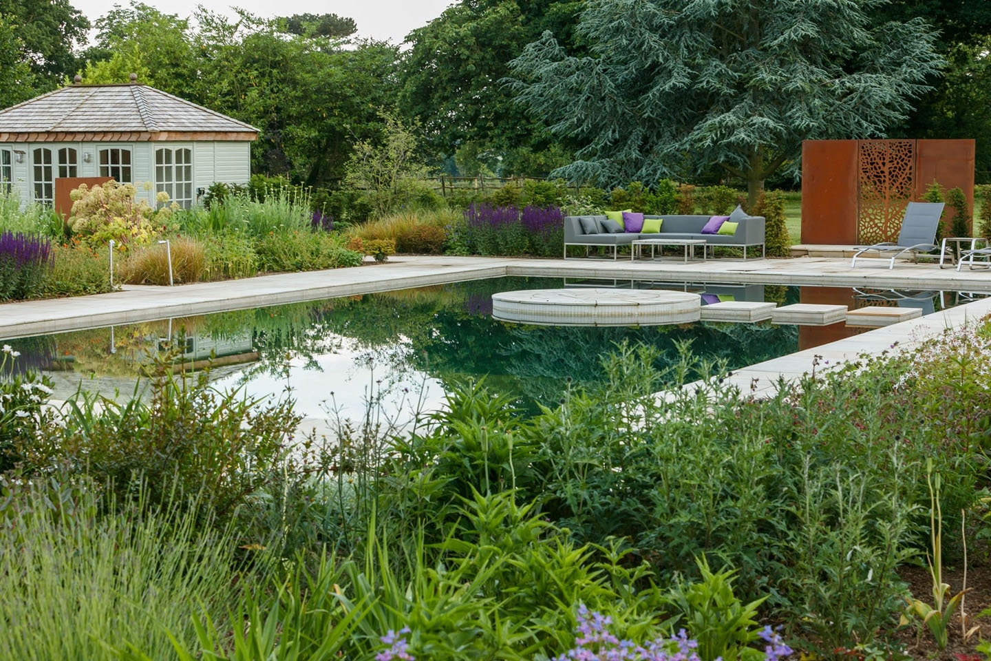 Gartenart | Portfolio | Natural pool, Hertfordshire